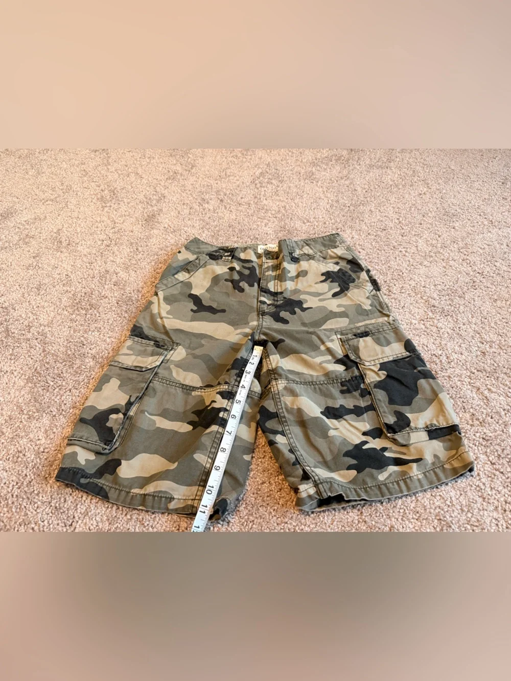Camouflage Cargo Boy Shorts